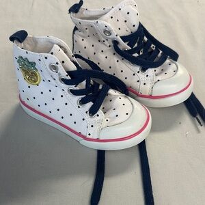Gymboree - Kids High-Top Sneakers with Pineapple Patch
